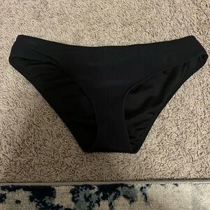 never worn black bathing suit bottoms